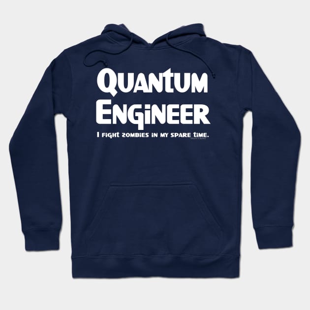 Quantum Engineer Zombie Fighter Hoodie by Barthol Graphics